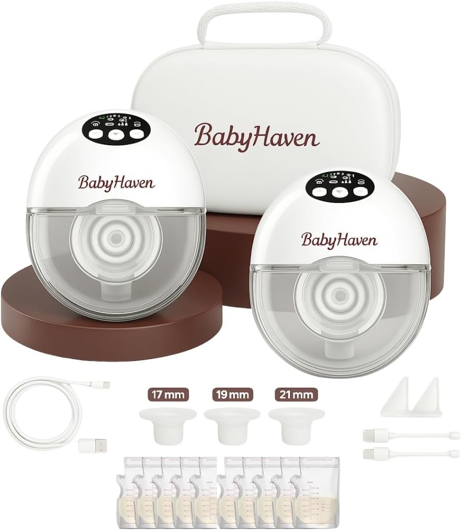 BabyHaven Tire-Lait Électrique Mains libres Double Sans Fil