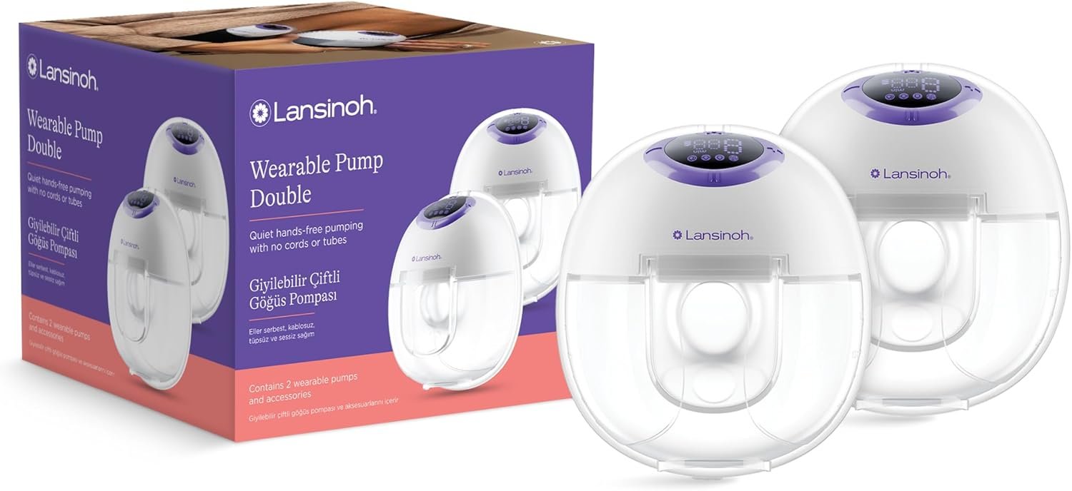 Lansinoh I Tire-lait mains libres double