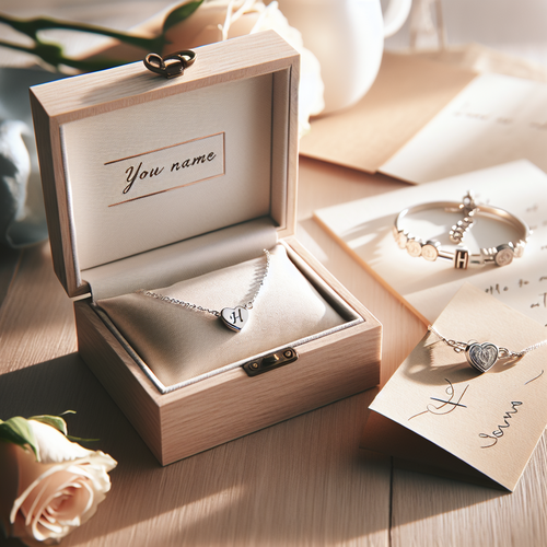 Bijoux personnalisés pour maman, idée cadeau élégante de naissance