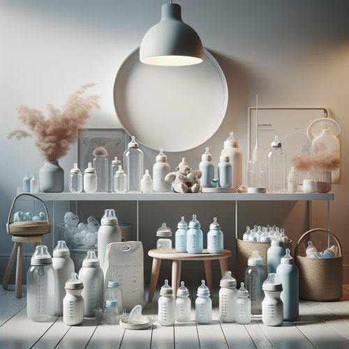 Biberons innovants maternité verre et silicone