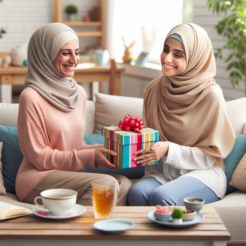Coffret cadeau post-partum rempli d’objets bien-être pour maman
