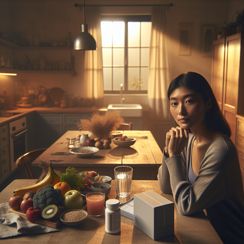 Femme réfléchissant à sa vitalité post partum, complément alimentaire post accouchement