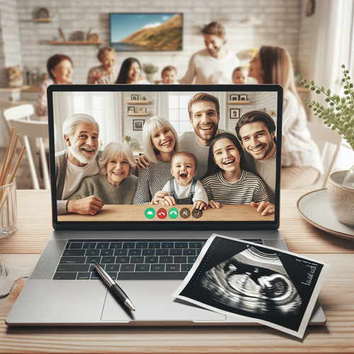 Idée créative annonce grossesse cadeaux personnalisés