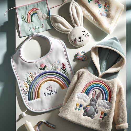 Idées de cadeaux brodés et personnalisés pour bébé à offrir lors des grandes occasions