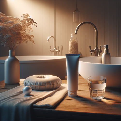 Maman tenant son sein avec crevasse lors de l’allaitement