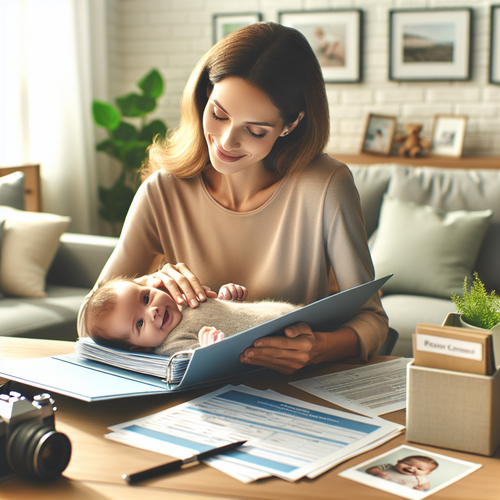 Bébé vedette pendant un shooting photo publicitaire