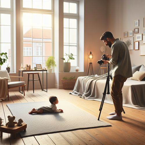 Prendre la photo de bébé pour le passeport chez un photographe professionnel