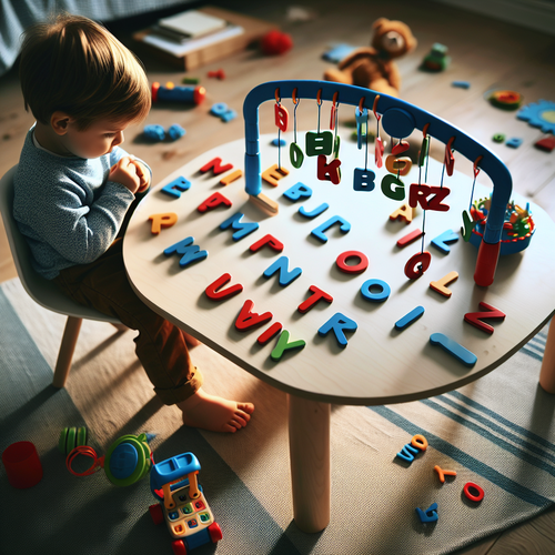 Enfant découvrant l’alphabet Montessori à la maison